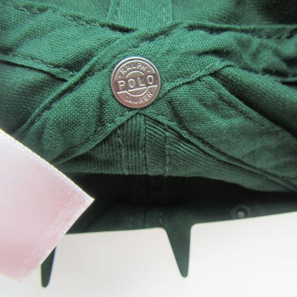 Polo Ralph Lauren Ralph's Coffee New York NYC Baseball Hat Cap Green NEW - Picture 10 of 13